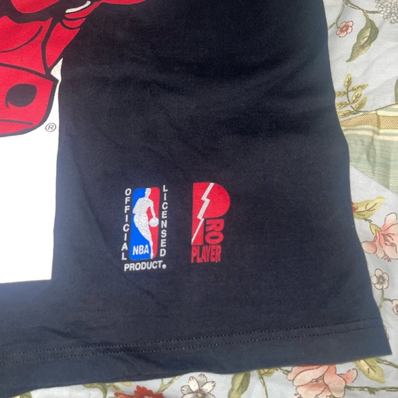 Vintage Chicago Bulls Pro Player T shirt NBA - Picture 6 of 8
